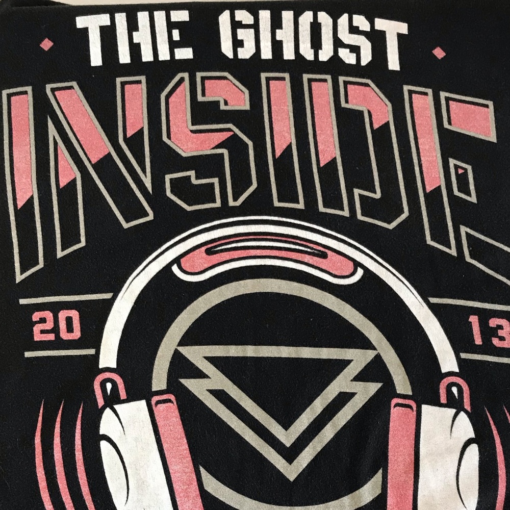 The Ghost Inside Rock Metal Band Tour T-Shirt sz M